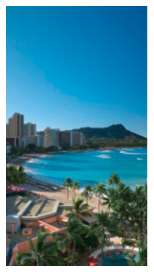 ハワイのビーチ